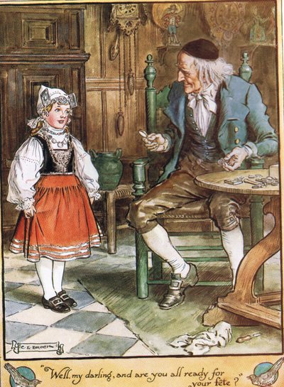 Bereit für das Fest, Illustration aus 
